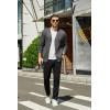 imageCOOFANDY Mens Cardigan Sweaters Long Sleeve V Neck Cardigans Lightweight Knitted Button Down Sweaters with PocketsGray
