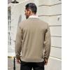 imageCOOFANDY Mens Cardigan Sweaters Long Sleeve V Neck Cardigans Lightweight Knitted Button Down Sweaters with PocketsKhaki