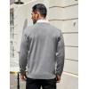 imageCOOFANDY Mens Cardigan Sweaters Long Sleeve V Neck Cardigans Lightweight Knitted Button Down Sweaters with PocketsLight Grey
