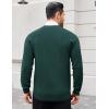 imageCOOFANDY Mens Cardigan Sweaters with Button Lightweight Casual V Neck Long Sleeve Pockets Knitted SweaterGreen