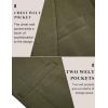 imageCOOFANDY Mens Casual Blazer Jacket One Button Suit Jackets Lightweight Knit Sport CoatArmy Green
