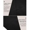 imageCOOFANDY Mens Casual Blazer Jacket One Button Suit Jackets Lightweight Knit Sport CoatBlack