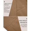 imageCOOFANDY Mens Casual Blazer Jacket One Button Suit Jackets Lightweight Knit Sport CoatKhaki