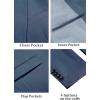 imageCOOFANDY Mens Casual Blazer Lightweight Slim Fit Suit Jacket Two Button Cotton Sport CoatsBlue