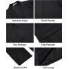 imageCOOFANDY Mens Casual Blazer Lightweight Sport Coats Two Buttons Slim Fit Suit Jacket for Business Wedding DressBlack