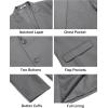 imageCOOFANDY Mens Casual Blazer Lightweight Sport Coats Two Buttons Slim Fit Suit Jacket for Business Wedding DressDark Grey