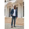 imageCOOFANDY Mens Casual Blazer Lightweight Suit Jacket Slim Fit Sport Coats for MenDark Blue