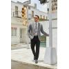 imageCOOFANDY Mens Casual Blazer Lightweight Suit Jacket Slim Fit Sport Coats for MenLight Grey