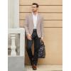 imageCOOFANDY Mens Casual Blazer One Button Sport Coat Slim Fit Lightweight Suit Blazer JacketChampagne