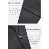 imageCOOFANDY Mens Casual Blazer One Button Sport Coat Slim Fit Lightweight Suit Blazer JacketDeep Grey