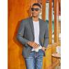 imageCOOFANDY Mens Casual Blazer Regular Fit Two Button Lightweight Sport Coats Business Suit JacketLight Grey