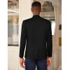 imageCOOFANDY Mens Casual Blazer Slim Fit Lightweight Sport Coat One Button Suit JacketBlack