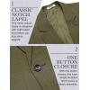 imageCOOFANDY Mens Casual Blazer Slim Fit Lightweight Sport Coat One Button Suit JacketDark Green