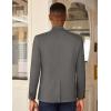 imageCOOFANDY Mens Casual Blazer Slim Fit Lightweight Sport Coat One Button Suit JacketGray