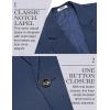 imageCOOFANDY Mens Casual Blazer Slim Fit Lightweight Sport Coat One Button Suit JacketNavy