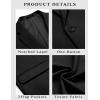 imageCOOFANDY Mens Casual Blazer Slim Fit Sport Coats One Button Stylish Business Suit JacketBlack