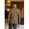 imageCOOFANDY Mens Casual Blazer Slim Fit Sport Coats Two Button Knit Textured Suit JacketBrown