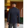 imageCOOFANDY Mens Casual Blazer Slim Fit Sport Coats Two Button Knit Textured Suit JacketDark Blue