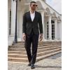 imageCOOFANDY Mens Casual Blazer Slim Fit Suit Jacket Two Button Lightweight Sport CoatBlack