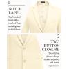 imageCOOFANDY Mens Casual Blazer Slim Fit Suit Jackets Two Button Lightweight Knit Sport CoatBeige