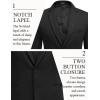 imageCOOFANDY Mens Casual Blazer Slim Fit Suit Jackets Two Button Lightweight Knit Sport CoatBlack