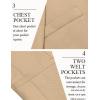 imageCOOFANDY Mens Casual Blazer Slim Fit Suit Jackets Two Button Lightweight Knit Sport CoatKhaki