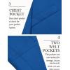 imageCOOFANDY Mens Casual Blazer Slim Fit Suit Jackets Two Button Lightweight Knit Sport CoatRoyal Blue
