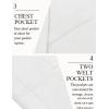 imageCOOFANDY Mens Casual Blazer Slim Fit Suit Jackets Two Button Lightweight Knit Sport CoatWhite