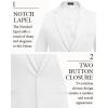 imageCOOFANDY Mens Casual Blazer Slim Fit Suit Jackets Two Button Lightweight Knit Sport CoatWhite