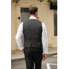 imageCOOFANDY Mens Casual Business Vests Lightweight Waistcoat Slim Fit Suit VestBlack