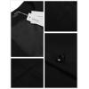 imageCOOFANDY Mens Casual Business Vests Lightweight Waistcoat Slim Fit Suit VestBlack B
