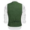 imageCOOFANDY Mens Casual Business Vests Lightweight Waistcoat Slim Fit Suit VestGreen
