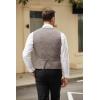 imageCOOFANDY Mens Casual Business Vests Lightweight Waistcoat Slim Fit Suit VestLight Khaki