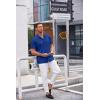imageCOOFANDY Mens Casual Button Down Shirt Short Sleeve Wrinkle Free Shirts Summer ShirtClassic Blue