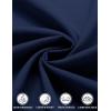 imageCOOFANDY Mens Casual Button Down Shirts Short Sleeve WrinkleFree Summer Beach WearNavy Blue