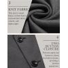 imageCOOFANDY Mens Casual Knit Blazer Slim Fit Lightweight Sport Coat Stretch Two Button Suit JacketDark Gray