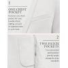 imageCOOFANDY Mens Casual Knit Blazer Slim Fit Lightweight Sport Coat Stretch Two Button Suit JacketWhite