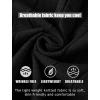 imageCOOFANDY Mens Casual Knit Polo Shirts Long Sleeve Button Down Sweater Polo Ribbed Cardigan Sweater with PocketAll Black