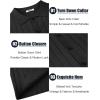 imageCOOFANDY Mens Casual Knit Polo Shirts Long Sleeve Button Down Sweater Polo Ribbed Cardigan Sweater with PocketAll Black