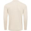 imageCOOFANDY Mens Casual Knit Polo Shirts Long Sleeve Button Down Sweater Polo Ribbed Cardigan Sweater with PocketBeige