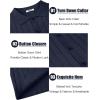 imageCOOFANDY Mens Casual Knit Polo Shirts Long Sleeve Button Down Sweater Polo Ribbed Cardigan Sweater with PocketNavy Blue