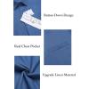 imageCOOFANDY Mens Casual Linen Shirts Short Sleeve Button Down Shirt Summer Beach TopsBlue