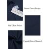 imageCOOFANDY Mens Casual Linen Shirts Short Sleeve Button Down Shirt Summer Beach TopsNavy Blue