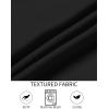 imageCOOFANDY Mens Casual Short Sleeve Shirts Button Down Textured Shirts Summer Beach Shirt with PocketBlack