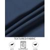 imageCOOFANDY Mens Casual Short Sleeve Shirts Button Down Textured Shirts Summer Beach Shirt with PocketNavy Blue