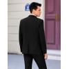 imageCOOFANDY Mens Casual Sport Coat Regular Fit Lightweight Blazers Jacket Two Button Business Suit JacketsBlack