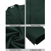 imageCOOFANDY Mens Casual Sport Coat Regular Fit Lightweight Blazers Jacket Two Button Business Suit JacketsBlackish Green