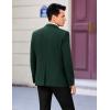 imageCOOFANDY Mens Casual Sport Coat Regular Fit Lightweight Blazers Jacket Two Button Business Suit JacketsBlackish Green