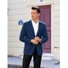 imageCOOFANDY Mens Casual Sport Coat Regular Fit Lightweight Blazers Jacket Two Button Business Suit JacketsBlue