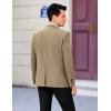 imageCOOFANDY Mens Casual Sport Coat Regular Fit Lightweight Blazers Jacket Two Button Business Suit JacketsKhaki